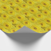 Snellere paaspapier met deffodilcadeau cadeaupapier (Hoek)