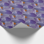 Snellere papierpaketpapier, aangepast Crocus Gift Cadeaupapier (Hoek)