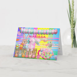 Snellere persoonlijke gevouwen Wenskaart Kaart