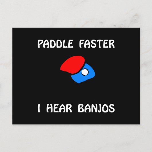 Snellere pingpong briefkaart (Voorkant)