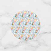 Snellere ritters tabel Confetti (Kleine voorkant)