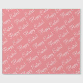 Snellere Script Oranje Spring Gift Cadeaupapier (Vlak)