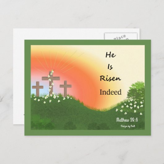 Snellere scripts feestdagenkaart (Voorkant / Achterkant)