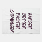 Snellere, snellere werkuitdraaiing theedoek (Horizontaal)