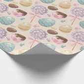 Snellere Snoep Eirospatten Cadeaupapier (Hoek)