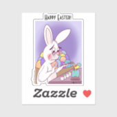 Snellere soktikkers op maat bij paasbedrijf sticker (Vel)