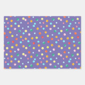 Snellere Stippen Aangepaste achtergrondkleuren Inpakpapier Vel (Voorkant 3)