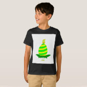 Snellere T-Shirt voor zwarte jongens (Voorkant volledig)