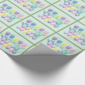 Snellere tulpeieren paaspapier cadeaupapier (Hoek)