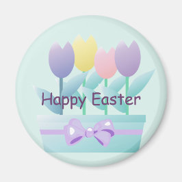 Snellere Tuls Happy Easter Spring Magnet