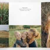 Snellere uitgelijnde eBay Manuscript Multi Foto Drieluik Wenskaart (Binnenkant midden)