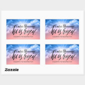 Snellere verduistering Rechthoekige sticker (Vel)