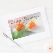 Snellere verduistering Rechthoekige sticker (Envelop)