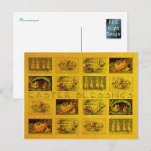 Snellere veroudering feestdagenkaart (Voorkant / Achterkant)