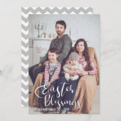 Snellere veroudering | Foto van Elegant Pasen Feestdagenkaart (Voorkant / Achterkant)