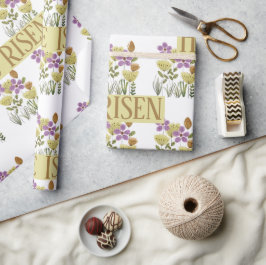 Snellere veroudering | Hij is Floral Cadeaupapier