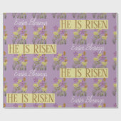 Snellere veroudering | Hij is  Floral Cadeaupapier (Vlak)