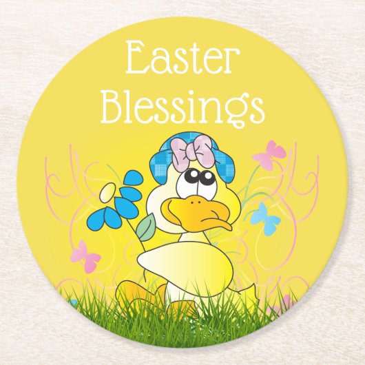 Snellere veroudering ronde kartonnen onderzetter (Voorkant)