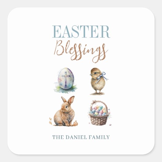 Snellere veroudering vierkante sticker (Voorkant)