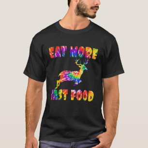 Snellere voedselconsumptie kleurstof duurder jager t-shirt