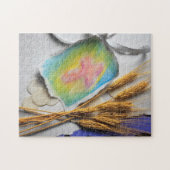 Snellere waterkleur Christelijke schets Legpuzzel (Horizontaal)