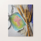 Snellere waterkleur Christelijke schets Legpuzzel (Verticaal)