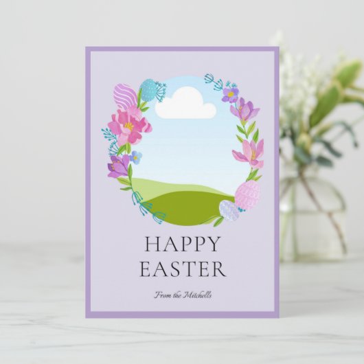 Snellere wensen feestdagenkaart (Staand voorkant)