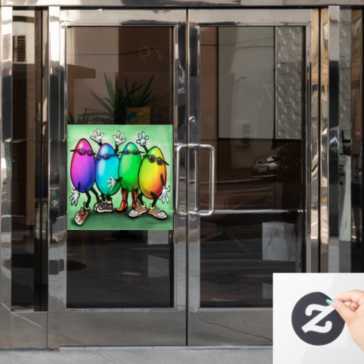 Snellere Windows Cling Raamsticker (Kantoordeur)