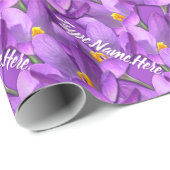 Snellere wrapping papier voor voorjaarscrouscadeau (Rol Hoek)