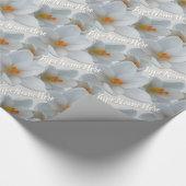 Snellere wrapping papier voor voorjaarscrouscadeau (Hoek)