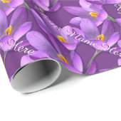 Snellere wrapping papier voor voorjaarscrouscadeau (Rol Hoek)