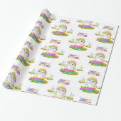 Snellere wrapppapier cadeaupapier (Uitgerold)