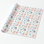 Snellere wrapppapier cadeaupapier (Uitgerold)