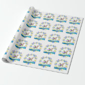 Snellere wrapppapier cadeaupapier (Uitgerold)