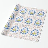 Snellere wrapppapier cadeaupapier (Uitgerold)