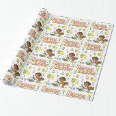 Snellere wrapppapier cadeaupapier (Uitgerold)