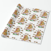 Snellere wrapppapier cadeaupapier (Uitgerold)