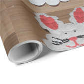 Snellstaart paaskonijnenpapier cadeaupapier (Rol Hoek)