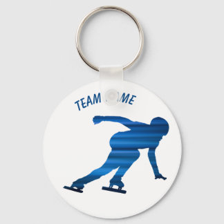 Snelskateam sleutelhanger blauw