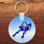 Snelskater Sleutelhanger (Voorkant)