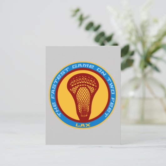 Snelste game briefkaart (Staand voorkant)