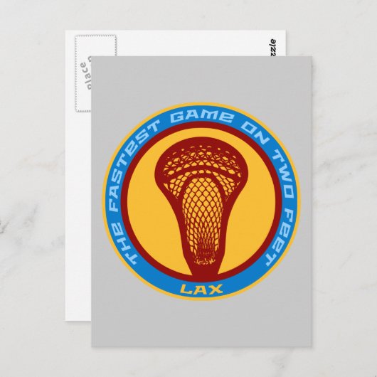 Snelste game briefkaart (Voorkant / Achterkant)