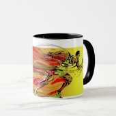 Snelste Man-op-Aarde Mok (Voorkant rechts)