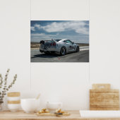 Snelste Nissan GT-R in de wereld 1700whp Poster (Keuken)