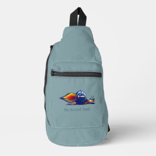 Snelste Raket Slak in het Universum Sling Bag
