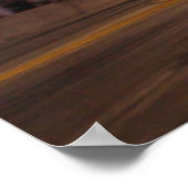 "SNELSTE TOPBRANDSTOF DRAG BIKE OP HET PLANET" POSTER (Hoek)