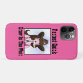 Snelste trek in het Westen! Case-Mate iPhone Case (Achterkant (horizontaal))