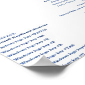 Sneltoetsen voor Windows Vista-toetsenbord Poster (Hoek)