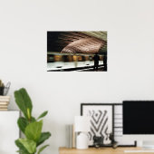 Sneltrein Poster (Thuiskantoor)