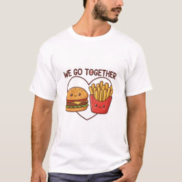Snelvoedsel Liefde: "We Komen Samen" Schattige Bur T-shirt